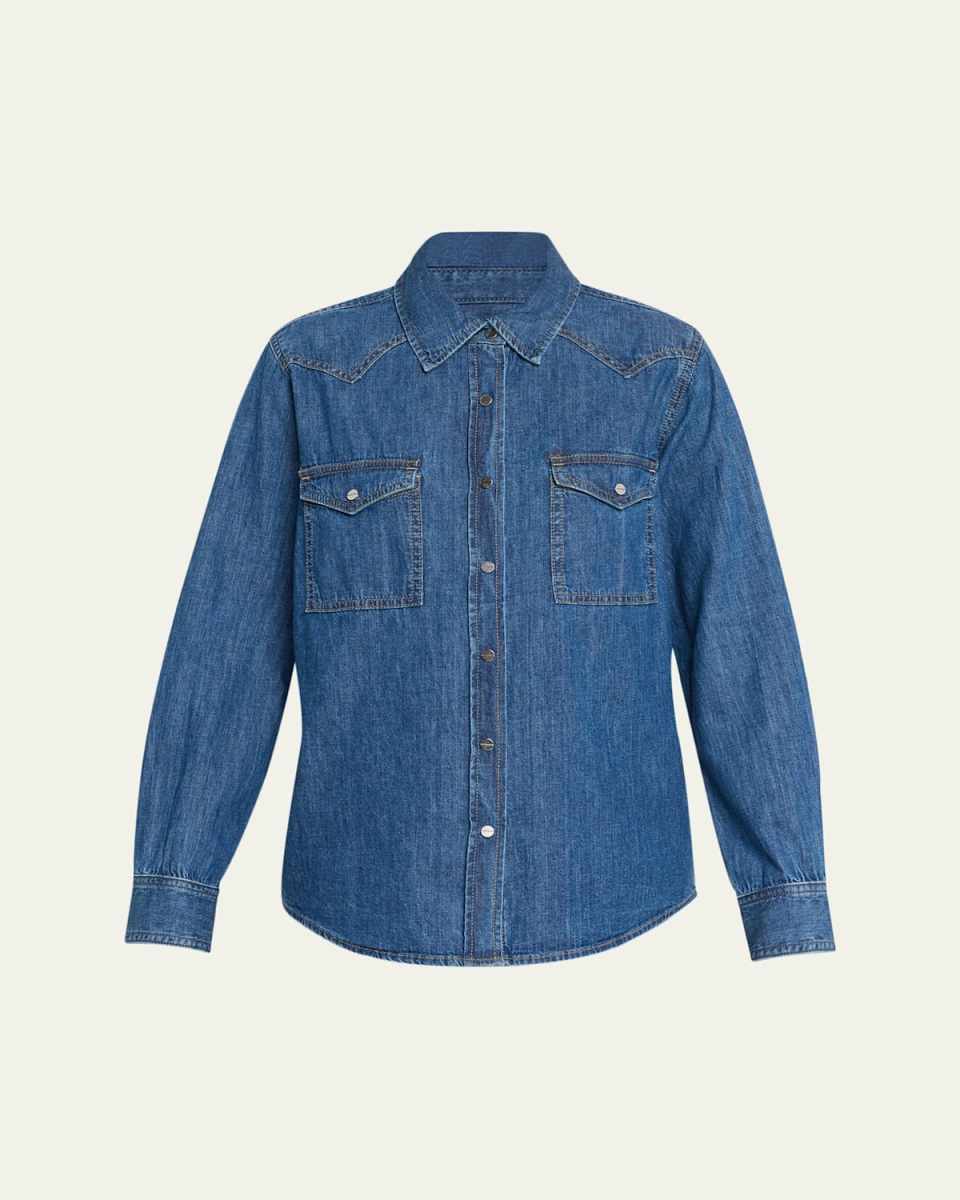Cowboy Take Me Away Denim Shirt